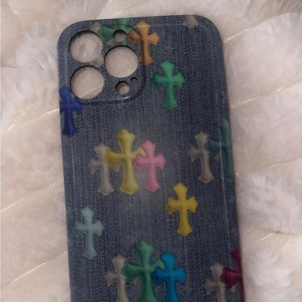 Multicolor Cross Pattern Phone Case